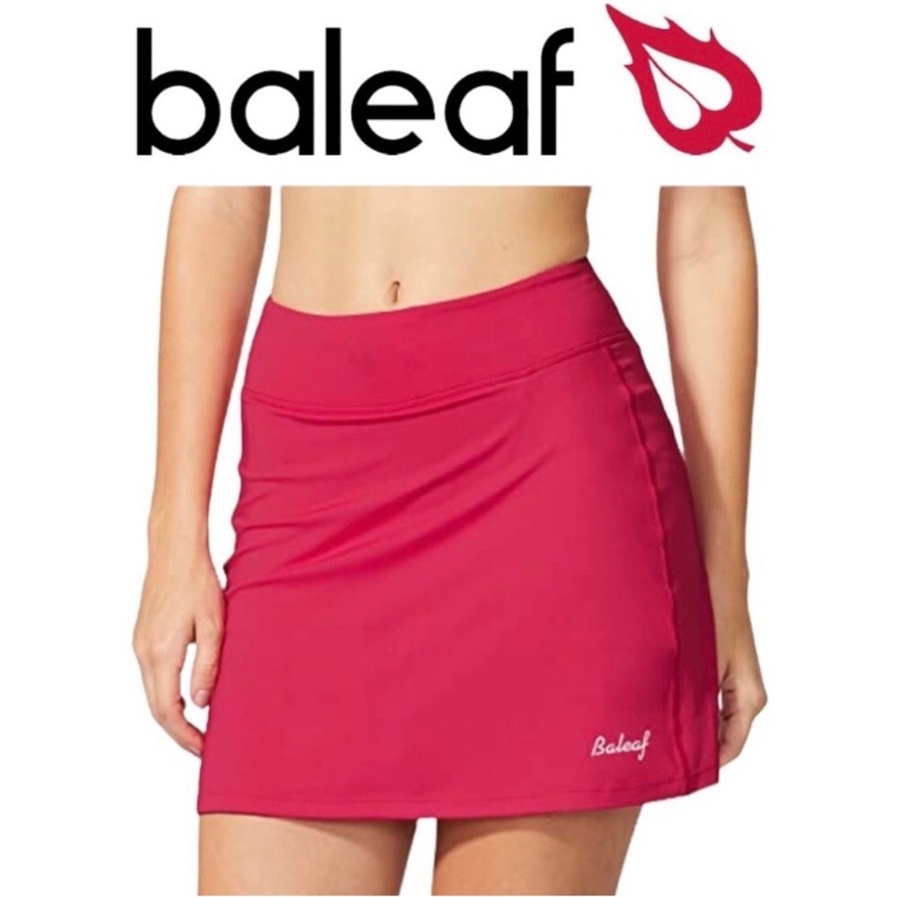 🆕 Baleaf • Laureate 3-Pocket Skort in Deep Pink - Size Large